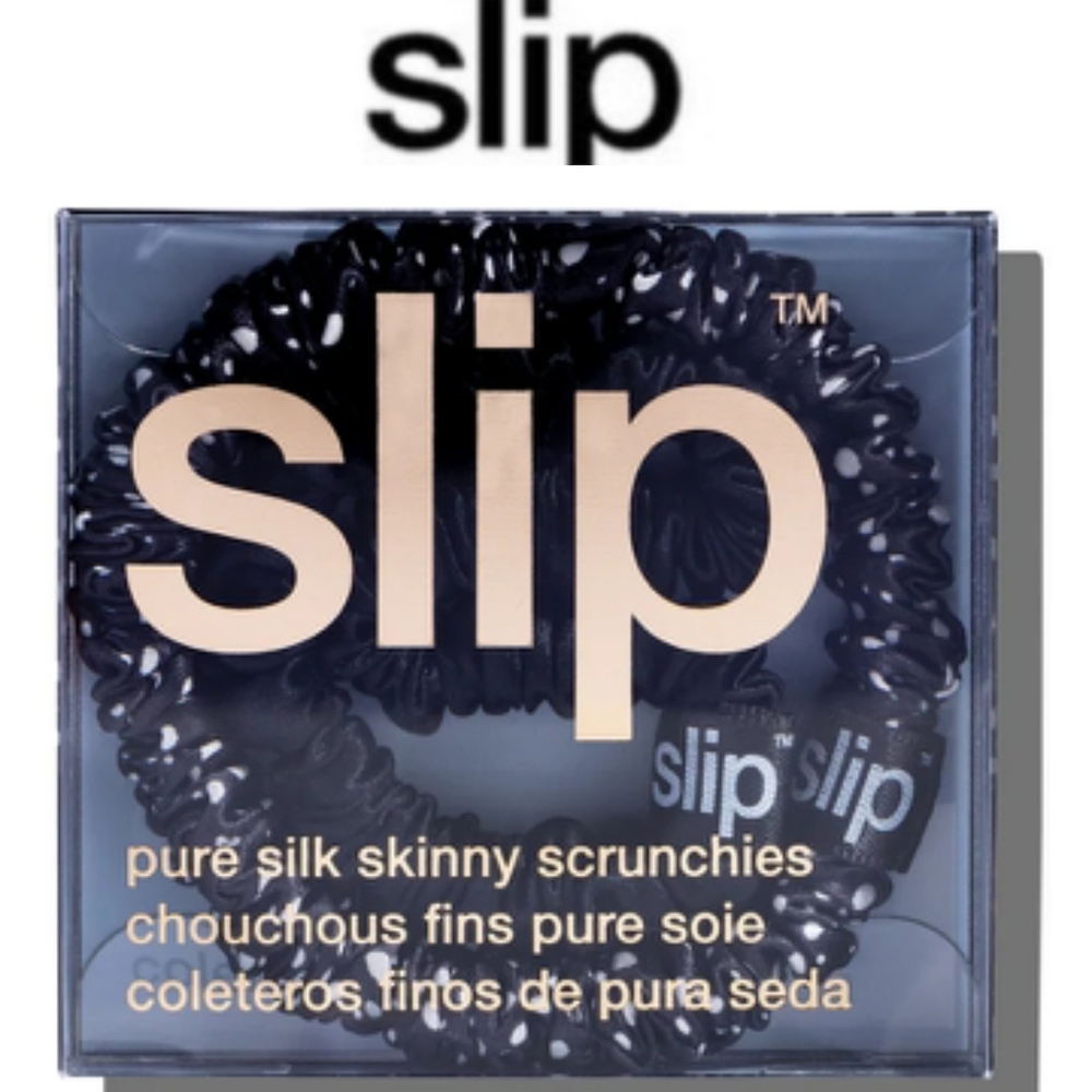 Slip Pure Silk After Dark Skinny Scrunchies